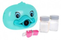 Ente zum Seifenblasenmachen für Kinder ab 3 Jahren, blau, interaktive Spielzeugkamera