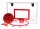 Elektronische Basketball-Anzeigetafel