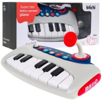 Interaktives Keyboard mit Mikrofon für Kinder ab 18...