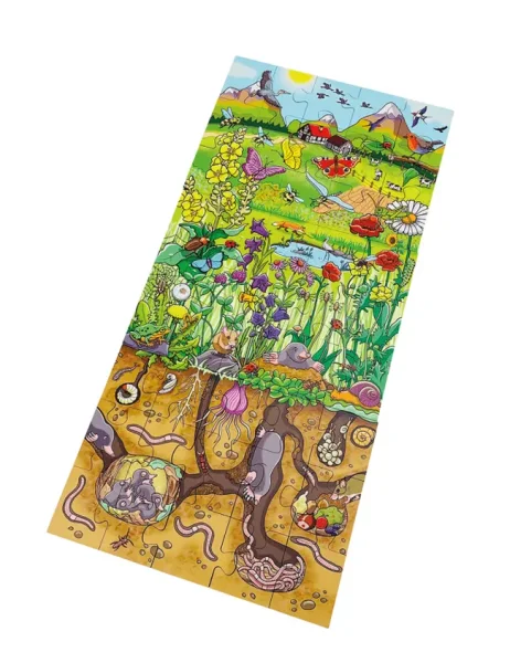 Bodenpuzzle Entdecke Die Blumenwiese