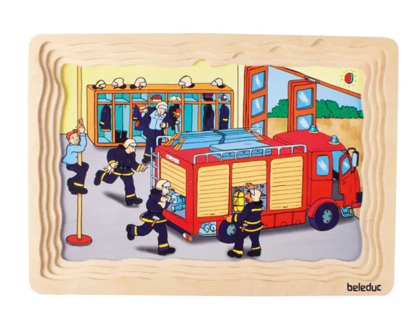 Lagen-Puzzle Feuerwehr