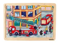 Lagen-Puzzle Feuerwehr