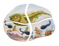Lagenpuzzle Frosch