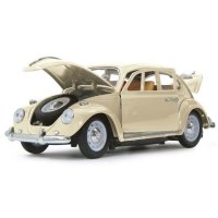 Vw Käfer Rc Diecast 1:18 Creme Weiss 40Mhz