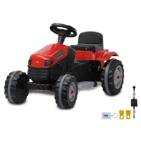 Ride-On Traktor Strong Bull Rot 6V