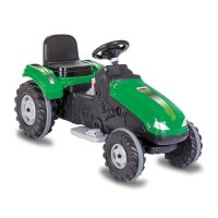 Ride-On Traktor Big Wheel 12V Grün