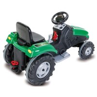Ride-On Traktor Big Wheel 12V Grün