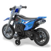 Ride-On Motorrad Power Bike Blau 6V