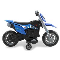 Ride-On Motorrad Power Bike Blau 6V