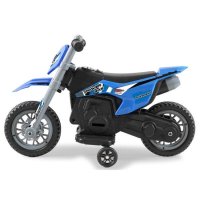 Ride-On Motorrad Power Bike Blau 6V