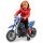 Ride-On Motorrad Power Bike Blau 6V