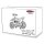 Ride-On Motorrad Power Bike Blau 6V
