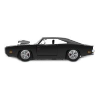 Dodge Charger R/T 1970 1:16 Schwarz 2,4Ghz Tür Manuell