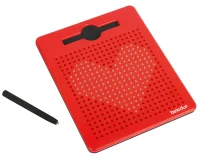 Magnetische Zeichentafel, Rot , Klein
