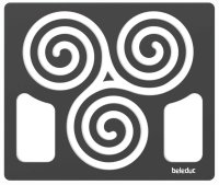 Spielboard "Mandala-Schnecken"