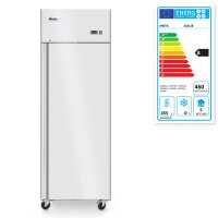 Arktic Kühlschrank Profi Line mit 1 Türe 3 Böden und 670 Liter aus Edelstahl