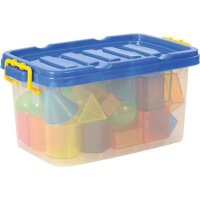 Geoformen Set bunt & transparent - 36 Stück -...